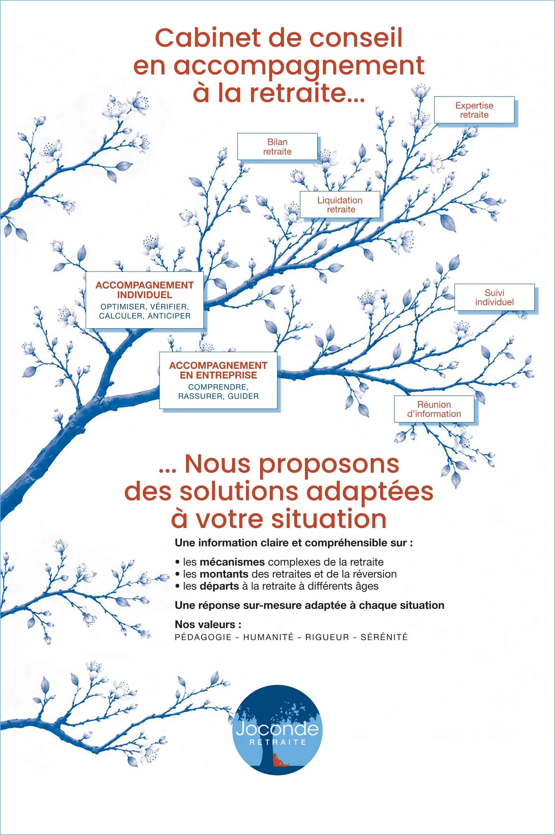 Cabinet de conseil en accompagnement à la retraite. Nous proposons des solutions adaptées à votre situation.
